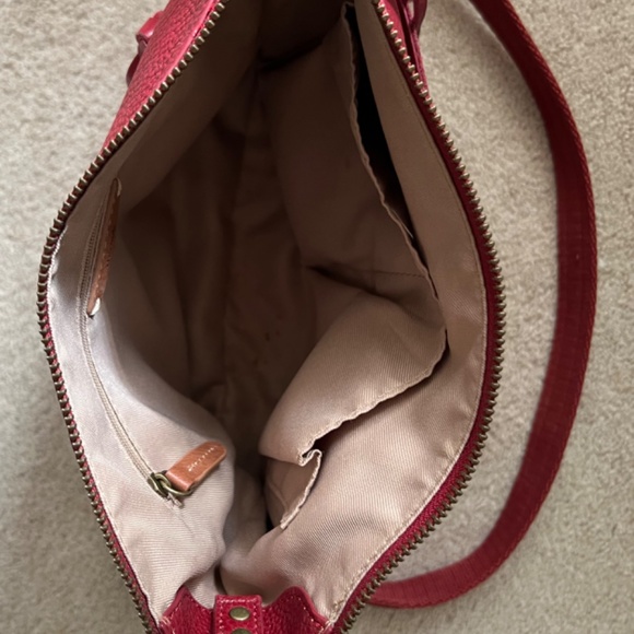 The Sak red leather bag - Picture 4 of 7